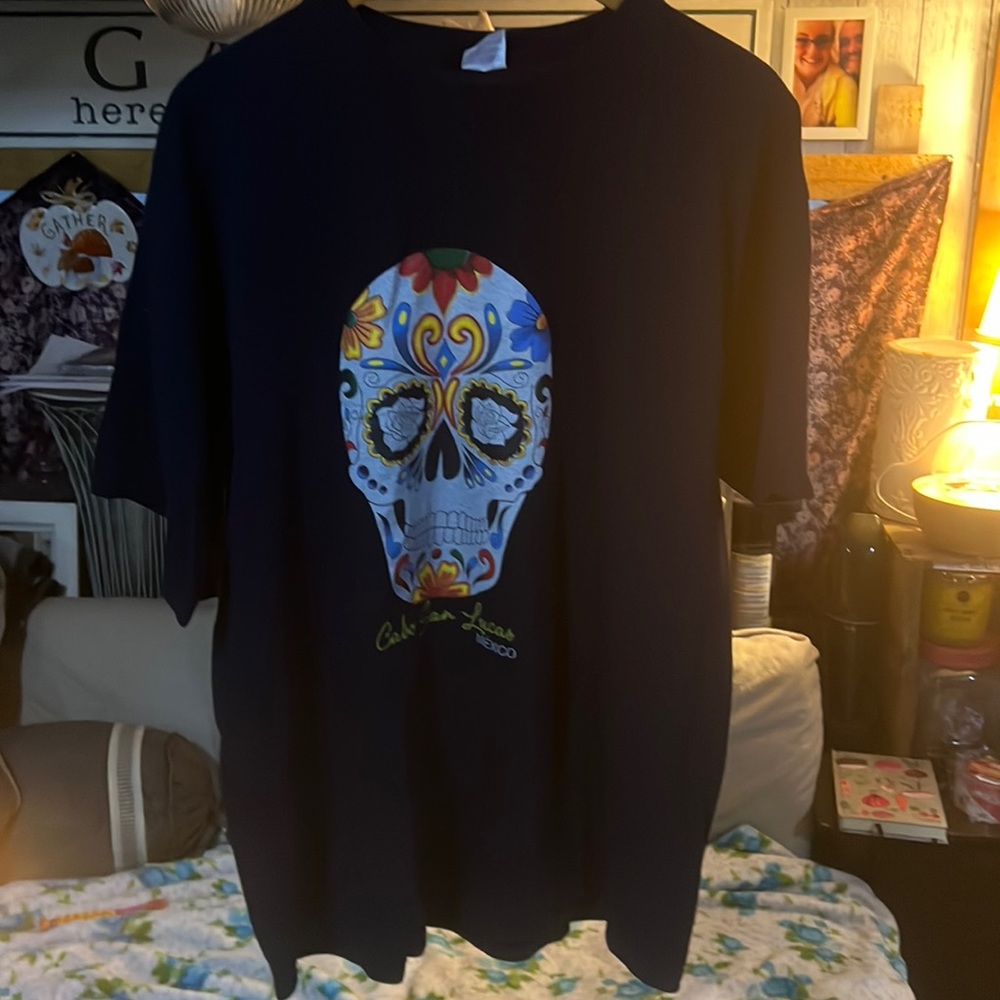 Cabo day of the dead tee